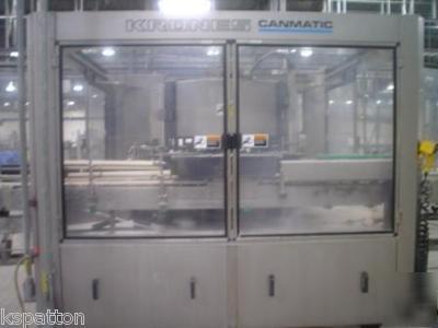 Krones 40 station canmatic labeler 
