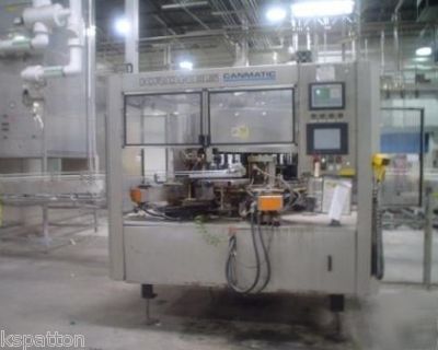 Krones 40 station canmatic labeler 