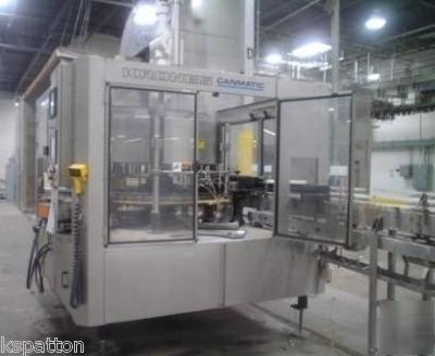 Krones 40 station canmatic labeler 