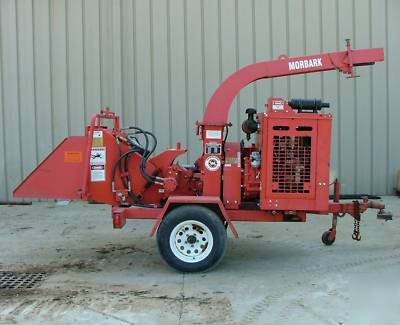 New morbark 2060 diesel chipper, brand engine, we ship