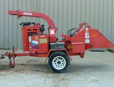 New morbark 2060 diesel chipper, brand engine, we ship
