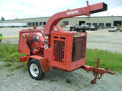 New morbark 2060 diesel chipper, brand engine, we ship