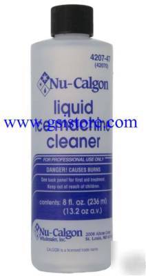 New nu-calgon 4207-47 8 oz. liquid ice machine cleaner 
