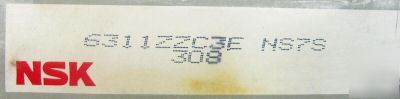 Nsk 6311ZZ C3E NS7S ball bearing two shields