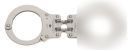 Peerless handcuffs 801 hinged handcuffs nickel peerless