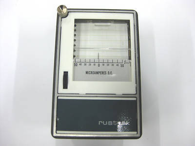 Rustrak 0-50 microampere dc recorder model 288