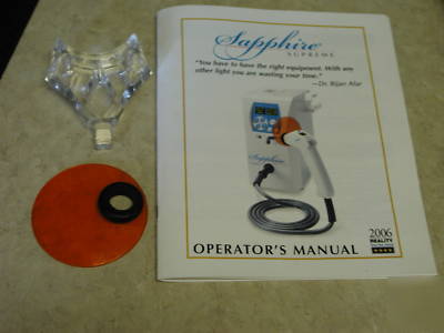 Sapphire supreme dental curing light with rolling stand