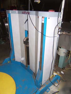 Bishamon ezoff pallet positioner rotating lift platform