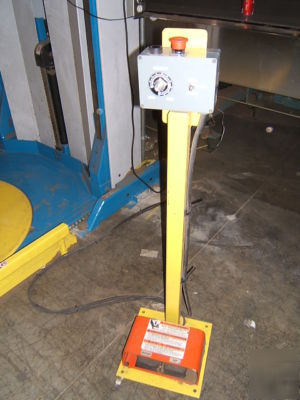 Bishamon ezoff pallet positioner rotating lift platform