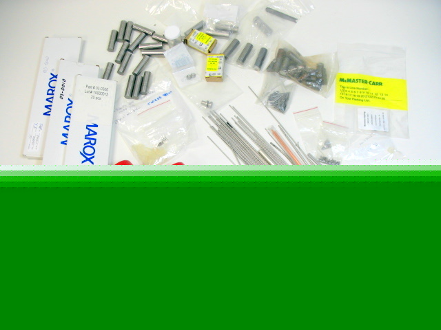 Mixed surgical grade raw materials titanium stainless