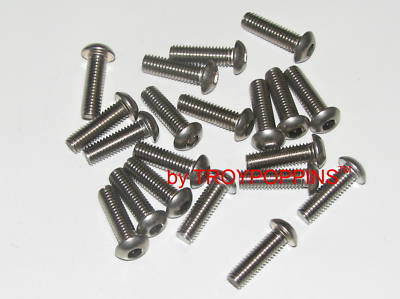 BSR89 ss special order M6 M5 M4 button head & washers