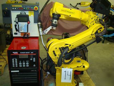 Fanuc arcmate 100I M6I RJ3 welding robot low hours