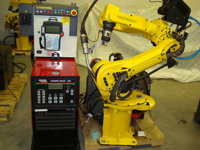 Fanuc arcmate 100I M6I RJ3 welding robot low hours