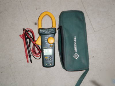 Greenlee cm-1550 true rms clamp meter