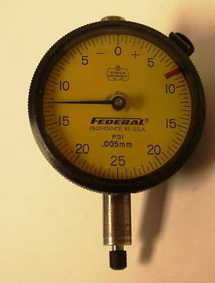 Mahr federal group 2 series p 57MM dial indicator P3I 