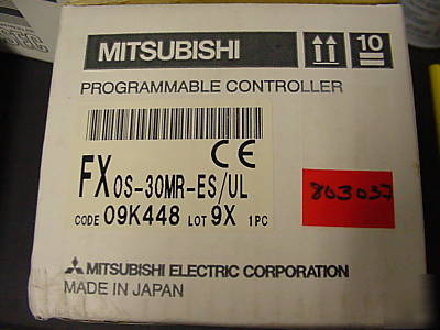New compact plc â€“ melsec FX0S - in box #8030037