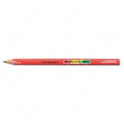 New ticonderoga my hold right pencil, #2 , green/red...
