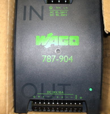 New wago 787-904 power supply unit 