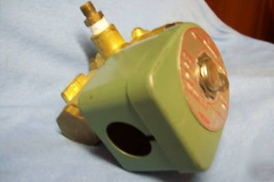 Asco solenoid valve 120VAC 28 watt 250 psi / used/ nice
