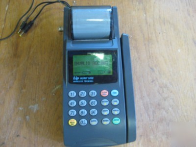 Lip nurit 3010 wireless credit card pos reader terminal