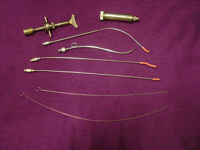 Lot of 8 misc. medical instruments.