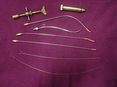 Lot of 8 misc. medical instruments.