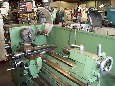 Nardini 14/20 x 40 toolroom lathe, 2 axis dro, 3 jaw