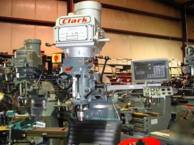 New goldpro/clark model B3VD vertical milling machine- 