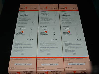 Normothermic iv fluid administration set - set of 3 