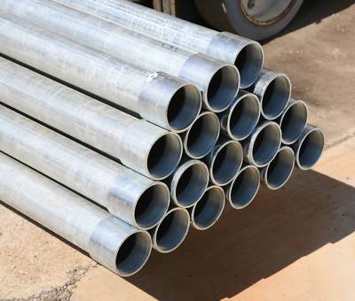 3 1/2 in x 10 foot imc metal conduit pipe electrical 