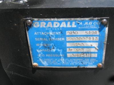 Jlg G6-42A gradall telescopic forklift mast