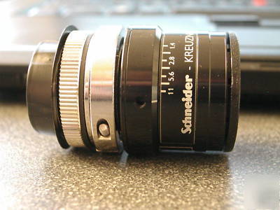 Schneider xenoplan 1.4/17-0513 c mount objective lens