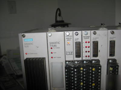Siemens simatic 545 complete plc system