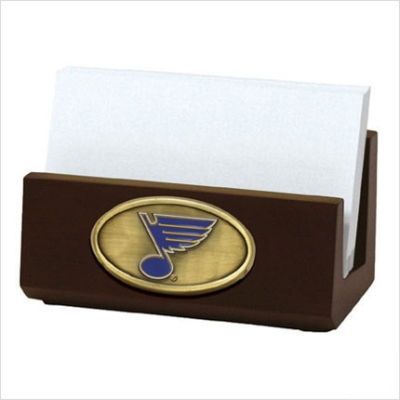 The memory company st. louis blues business card holder