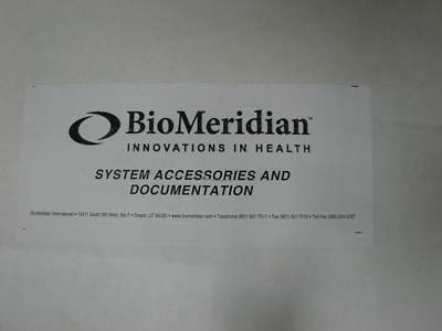 Bio meridian msas vantage w/ epic stylus