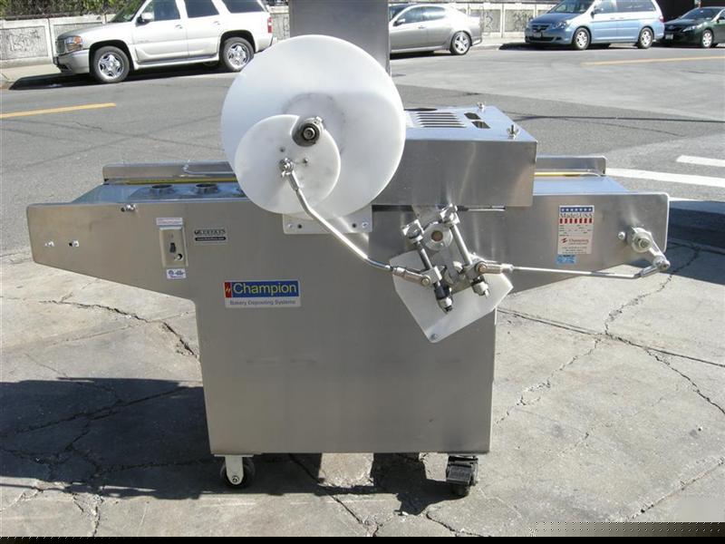 Champion cookie depositor 65-s excellent condition