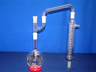 Distillation setup, fluoride in water by astm D1179-80