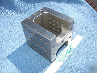 Grind cube toolmaker machinist vintage xlnt tapped wow 