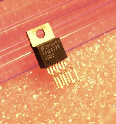 LM2677 5 amp integrated fet switching regulator 2-40V