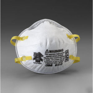New 3M 8210 N95 respirators dust masks box of 20