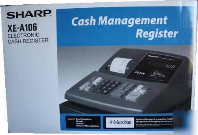 New sealed sharp xe-A106 cash register