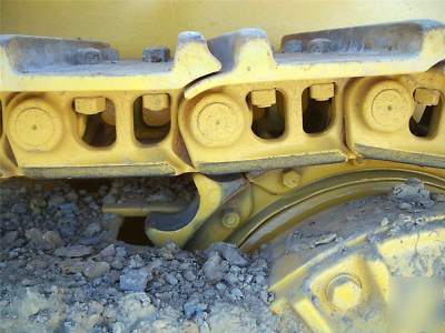 2002 john deere 755C crawler loader 4-n-1 cab a/c 