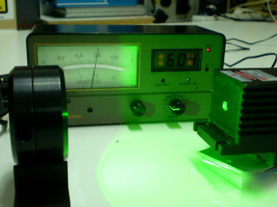 580MW 532NM green lab laser module with power supply