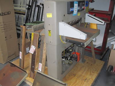 Challenge 305 mpc power paper cutter side tables laser
