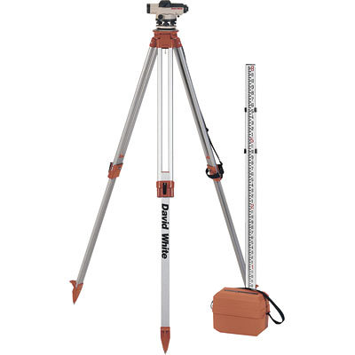 David white automatic level package - 22X magnification