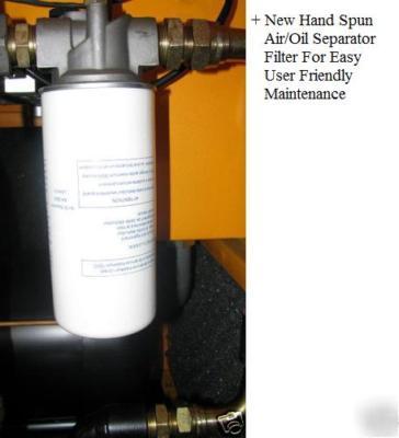 Eaton 7.5 hp, 3 phase vsd rotary screw air compressor