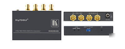 Kramer 6809HD hd sd-sdi aes ebu audio embedder