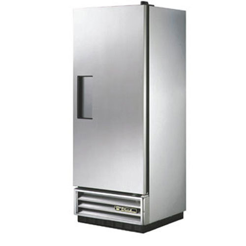 True t-12 reach-in refrigerator, 1 stainless steel door