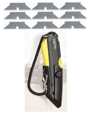 Easy cut â„¢ box cutter safety knife with extra blades 