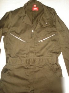 Mens dickies work wear coveralls pants 1 piece suit 38